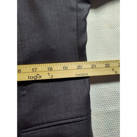 Brooks‎ Brothers Madison 46R Black Wool Blazer 853 - Picture 5 of 11